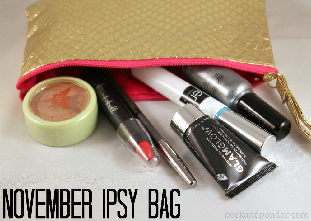 Video Birthday Haul & November Ipsy Bag Peek & Ponder