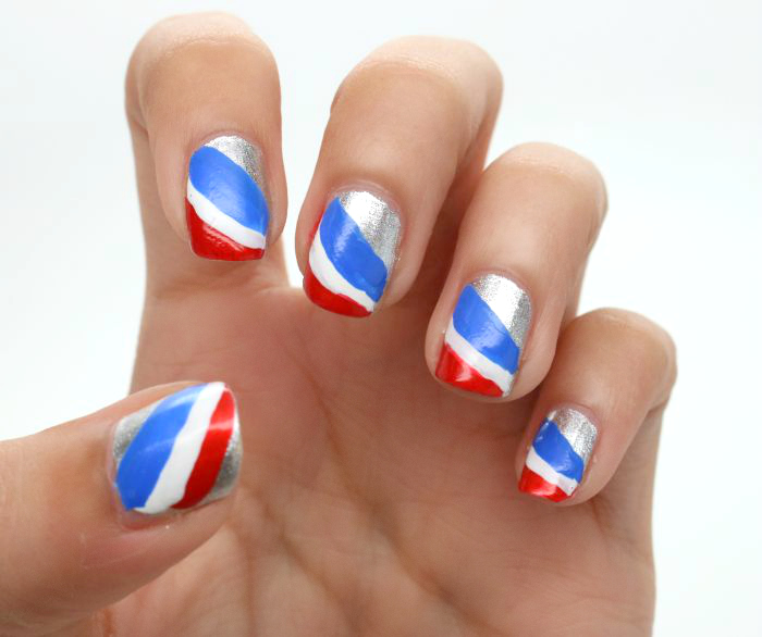 4th of July Nails