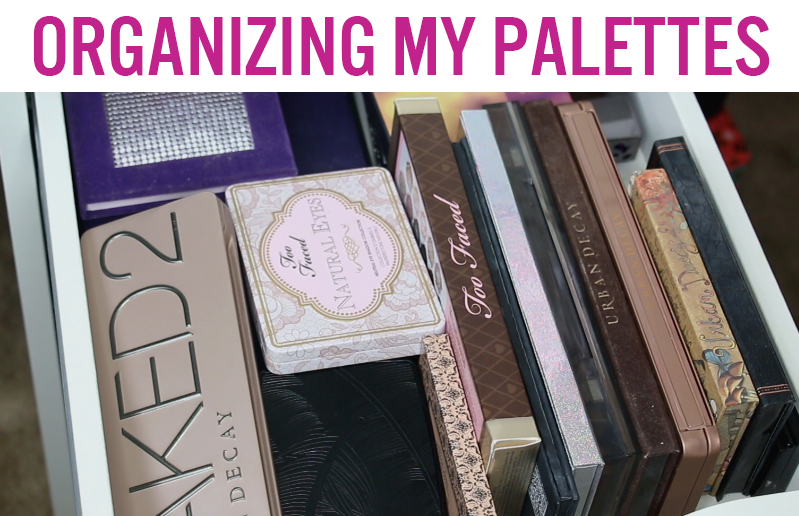 organizing my palettes