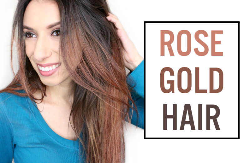Rose Gold hair
