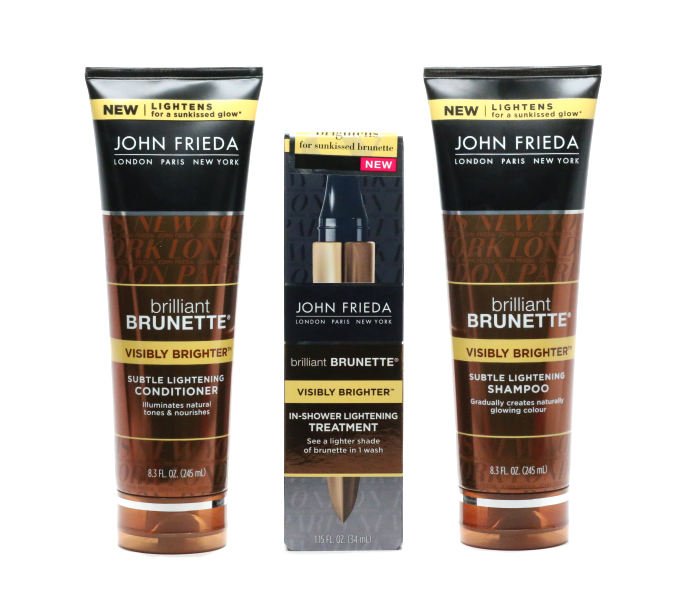 John Frieda Brilliant Brunette products