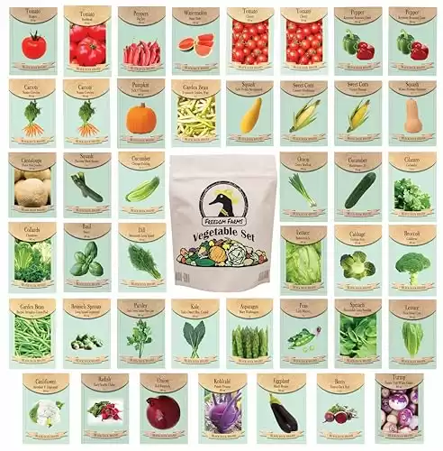 Assorted Vegetable & Herb Seed Packets