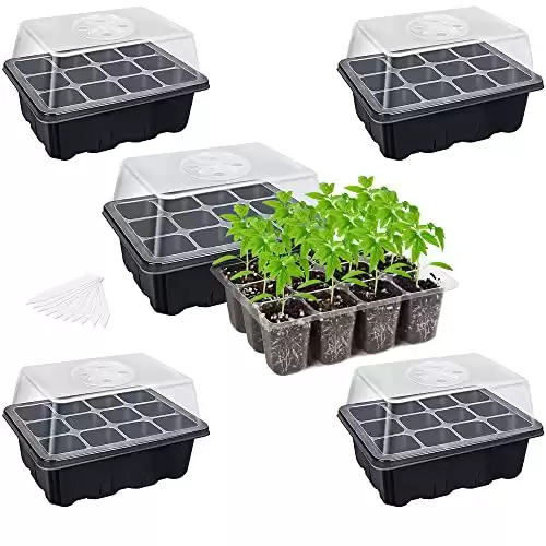 Bonviee 5-Pack Seed Starter Tray